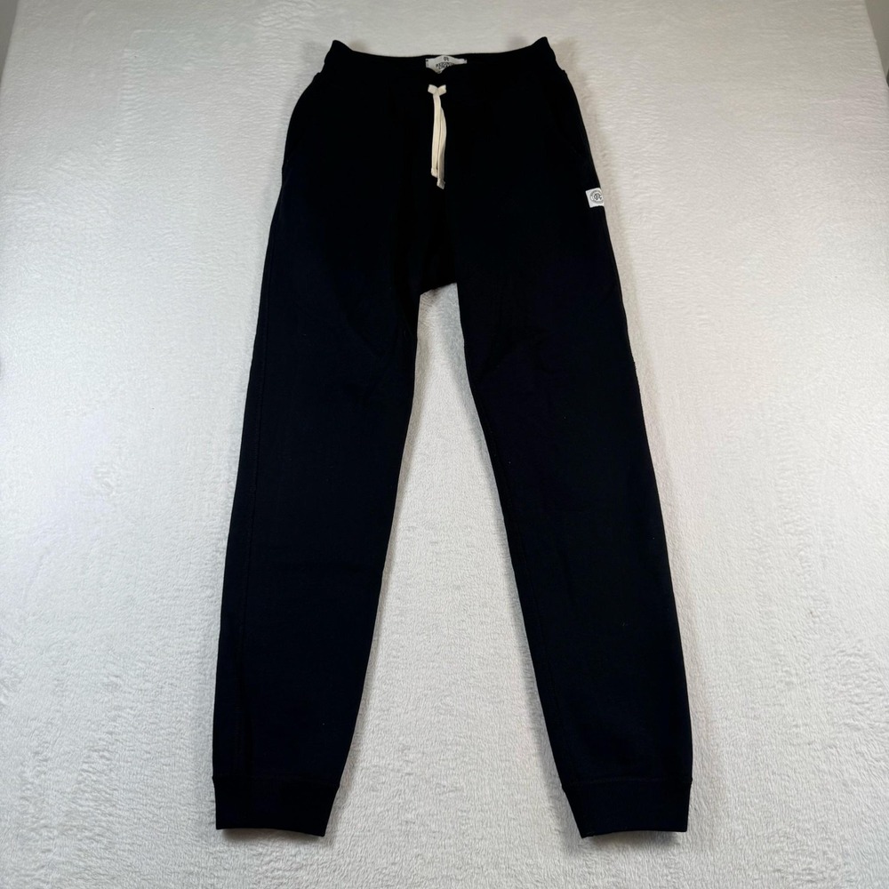 Reigning Champ Sweatpants Mens XS‎ Black French Terry Joggers Drawstring Pockets